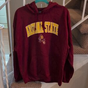 Arizona State Maroon Hoodie In Large  NWOT